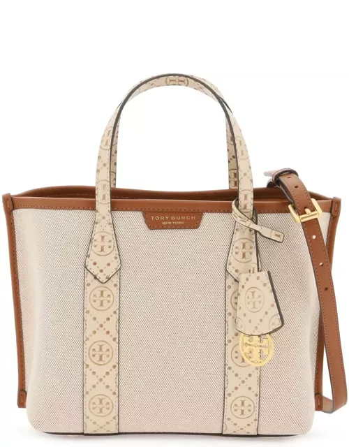 TORY BURCH small canvas perry shopping bag
