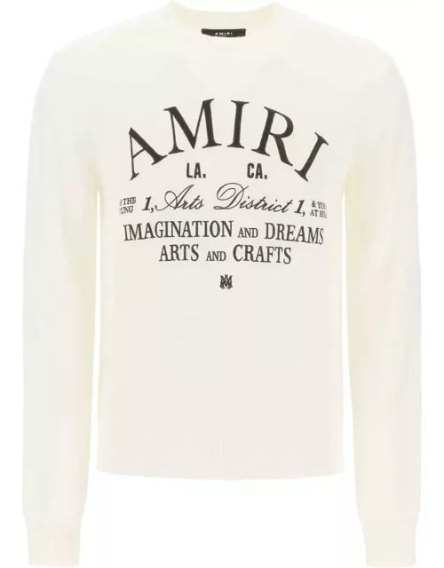 AMIRI arts district wool sweater