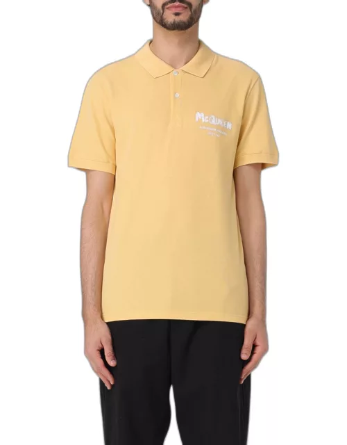 Polo Shirt ALEXANDER MCQUEEN Men colour Yellow