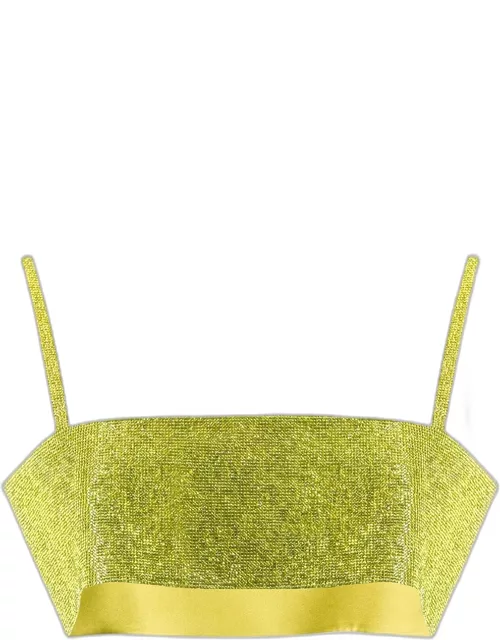 Nué Charlotte Top Lime Green