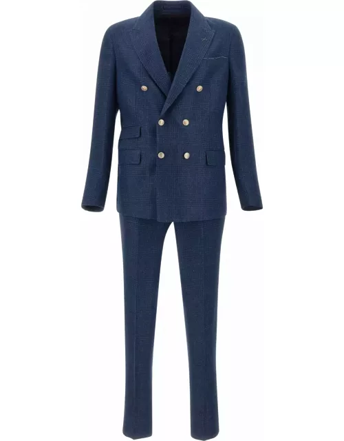 Eleventy Wool, Linen And Silk Suit Two-piece