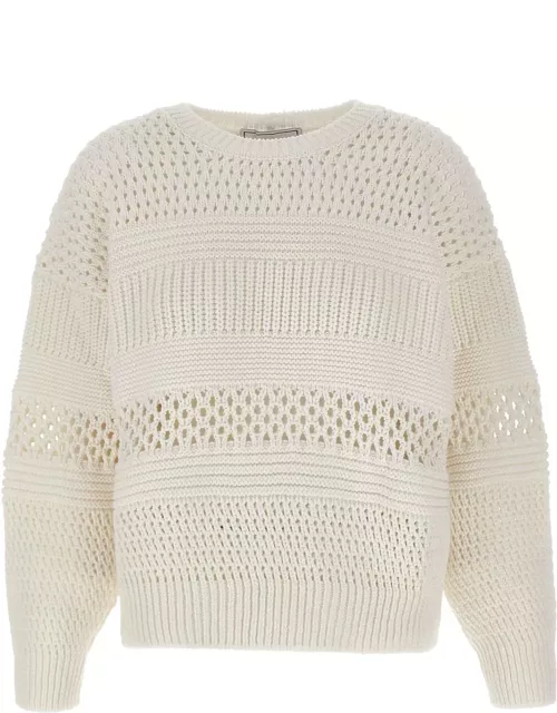 Iceberg Perforated Cotton Sweater
