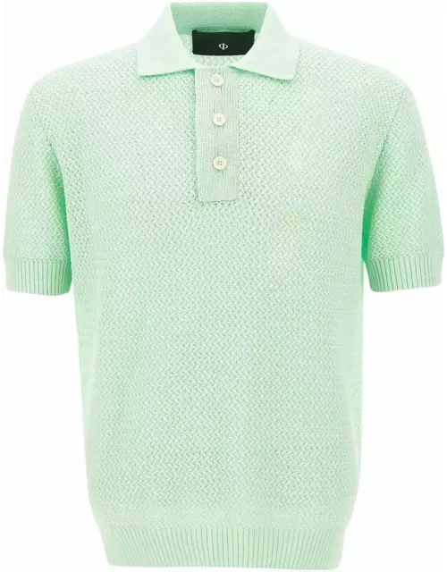 Filippo De Laurentiis Cotton Polo Shirt