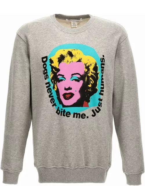 Comme des Garçons Shirt andy Warhol Sweatshirt