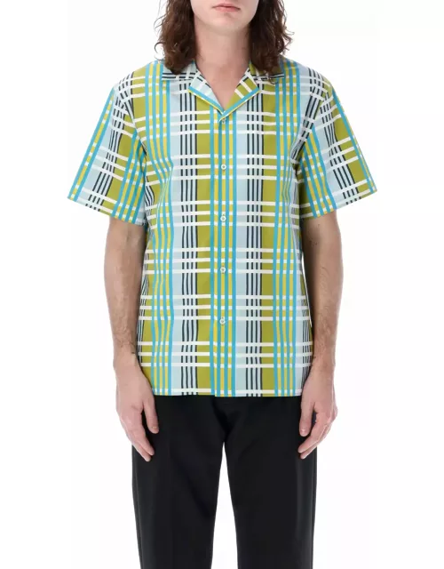 Lanvin Checkered Bowling Shirt