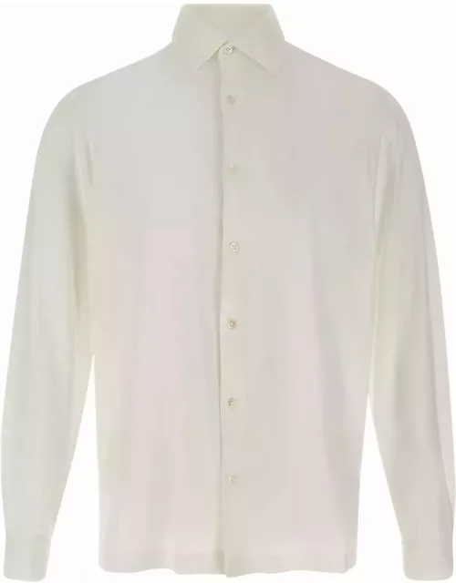 Filippo De Laurentiis Cotton Crepe Shirt