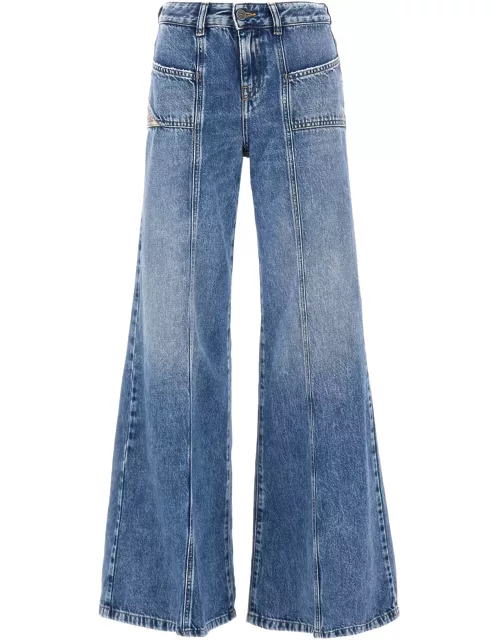 Diesel bootcut And Flare Jeans D-akii 09h95t Jean