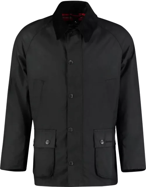 Barbour Ashby Wax Zippered Cotton Jacket