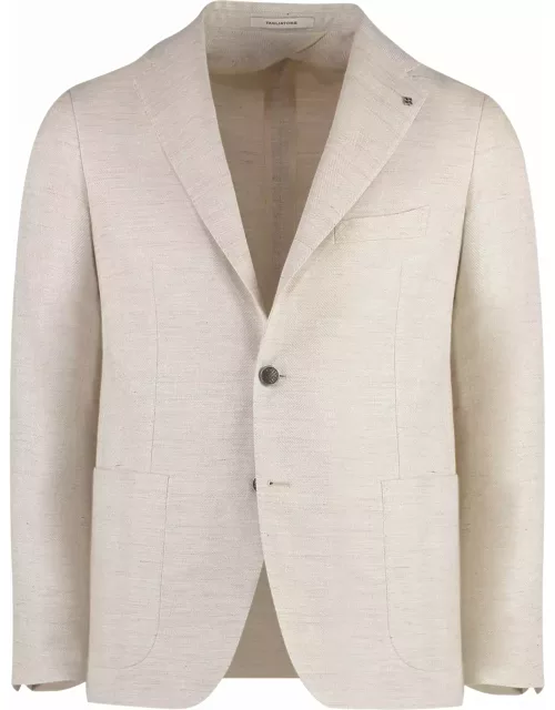 Tagliatore Cotton Blend Single-breast Jacket