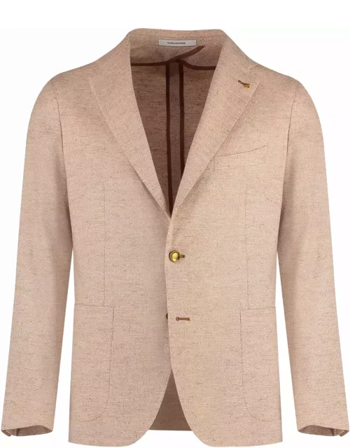 Tagliatore Cotton Blend Single-breast Jacket