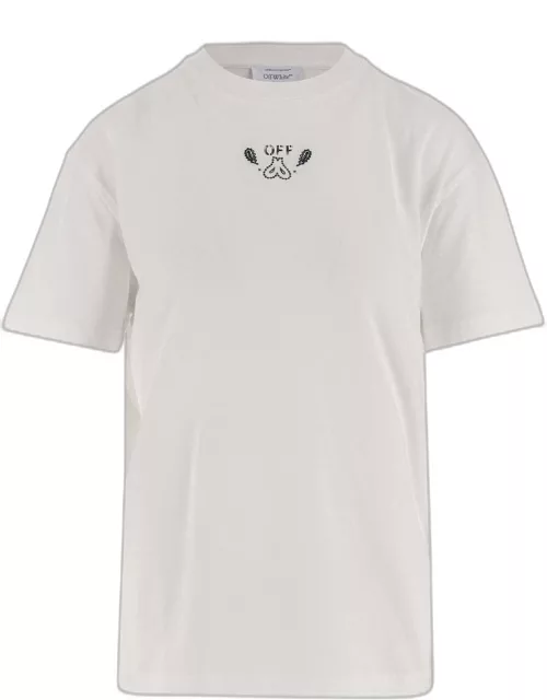 Off-White Arrow Bandana Cotton T-shirt