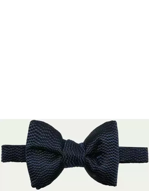 Men's Pre-Tied Mulberry Silk Bow Tie