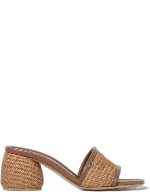 Heeled Sandals GIANVITO ROSSI Woman colour Brown