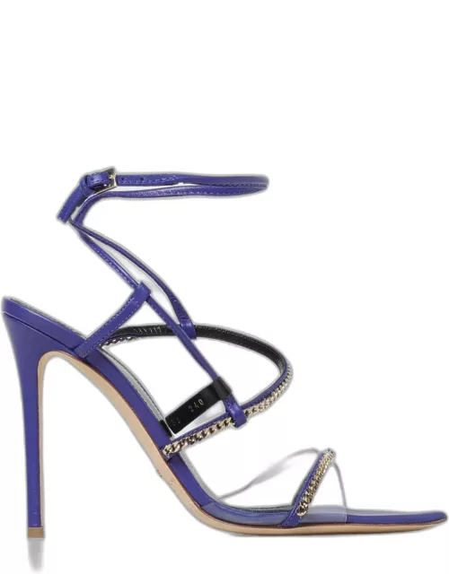 Heeled Sandals ELISABETTA FRANCHI Woman colour Blue