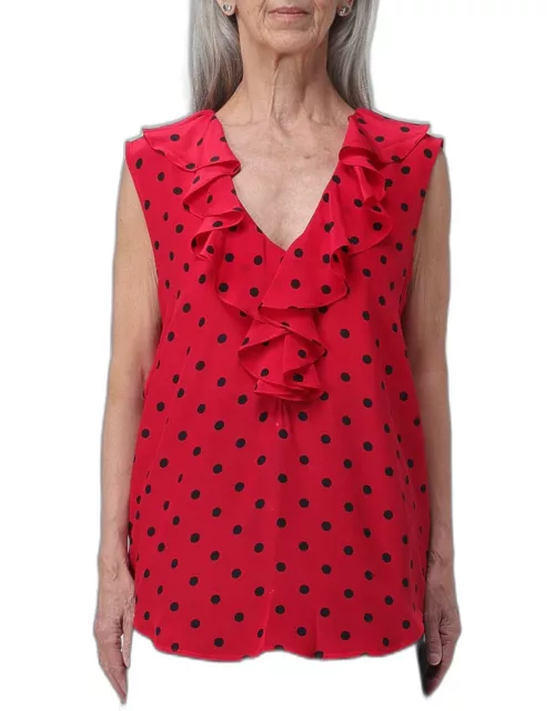 Top MOSCHINO COUTURE Woman color Red