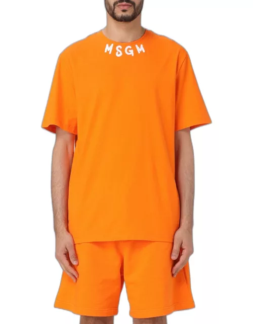 T-Shirt MSGM Men colour Orange