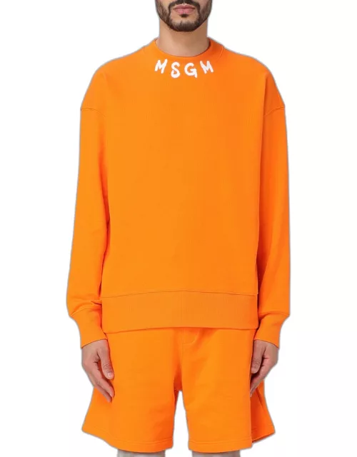 Sweatshirt MSGM Men colour Orange