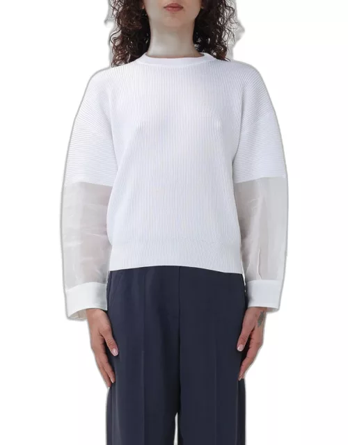 Sweatshirt BRUNELLO CUCINELLI Woman color White