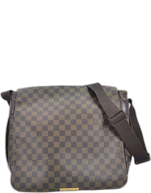 Louis Vuitton Brown Canvas Damier Ebene Bastille Messenger Bag