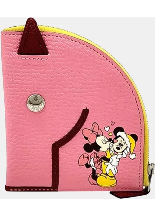 Hermes Pink Paddock Change Coin Purse