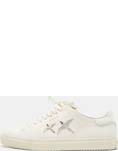 Axel Arigato White Leather 90 Bird Low Top Sneaker