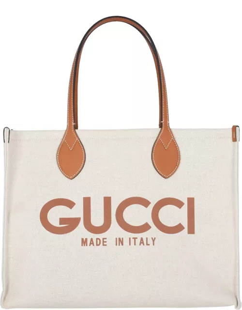 Gucci Logo Canvas Bag