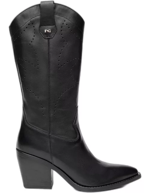 Texan Leather Cowboy Boot