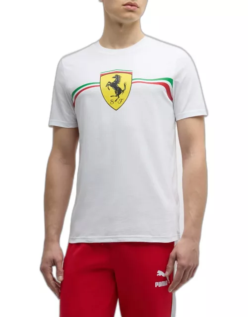 x Ferrari Men's Race Shield Heritage T-Shirt