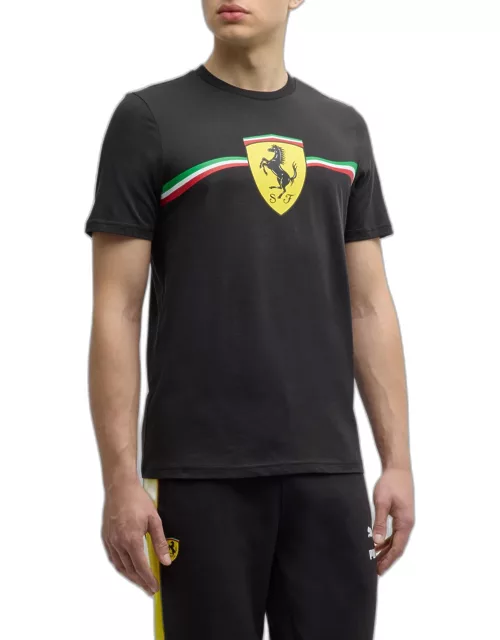 x Ferrari Men's Race Shield Heritage T-Shirt