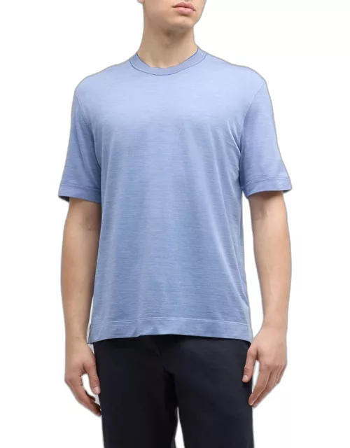 Men's Leggerissimo Mulberry Silk-Cotton T-Shirt