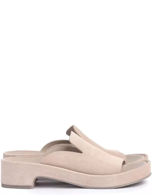 Pedro Garcia Lou Slipper In Suede With Hee