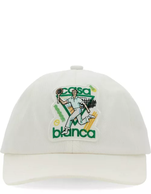 casablanca baseball hat with logo