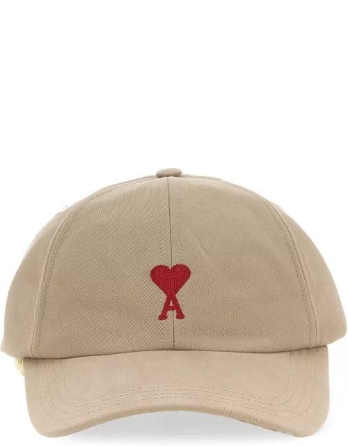 ami paris baseball hat with logo