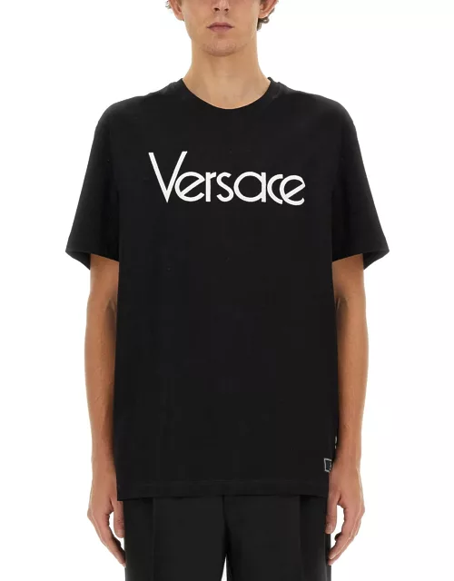 versace t-shirt with 1978 re-edition logo