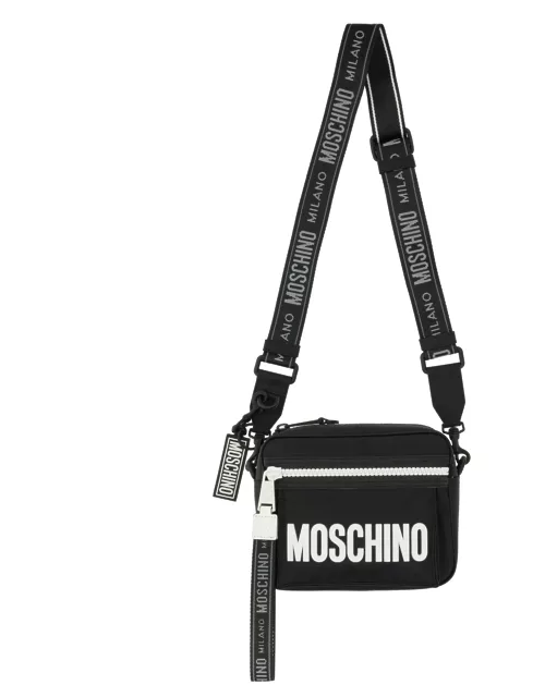moschino shoulder bag with logo