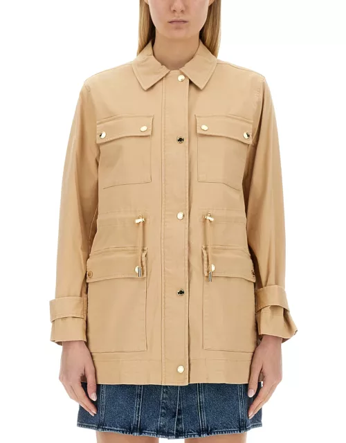 michael by michael kors jacket with cargo pocket