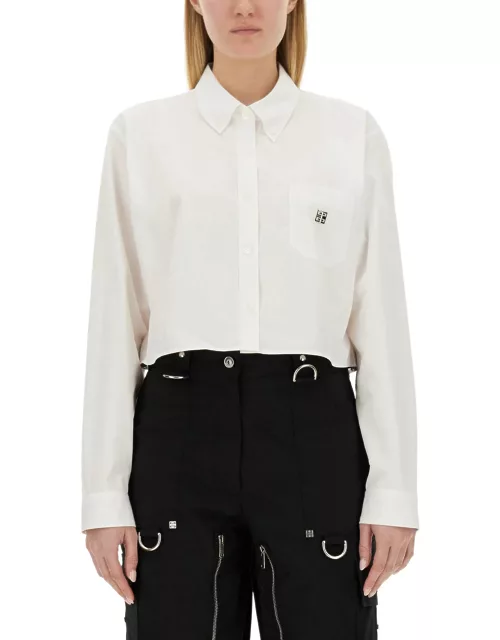 givenchy cropped shirt