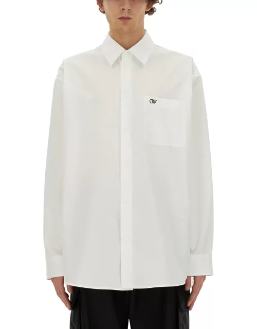 off-white shirt with logo