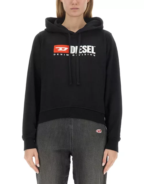 diesel sweatshirt with logo