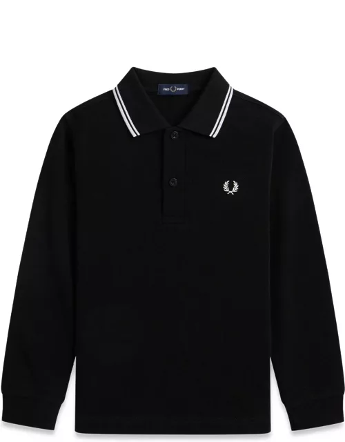 fred perry twin tipped ls polo shirt