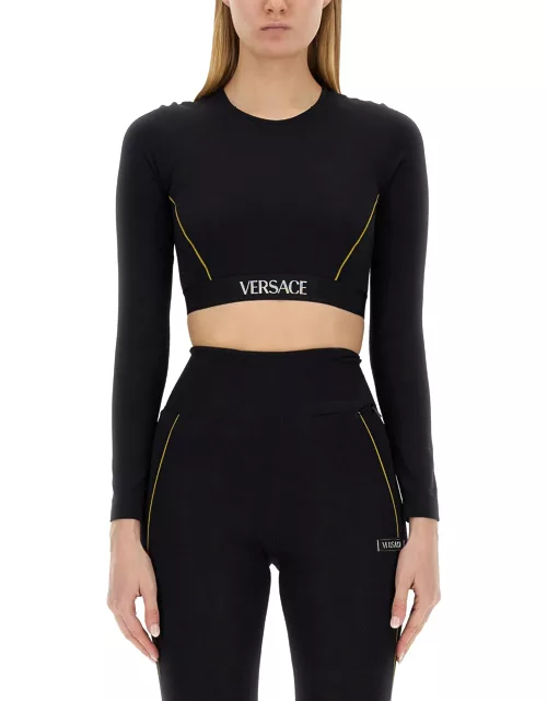 versace tops with logo