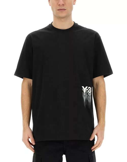 y - 3 t-shirt with logo