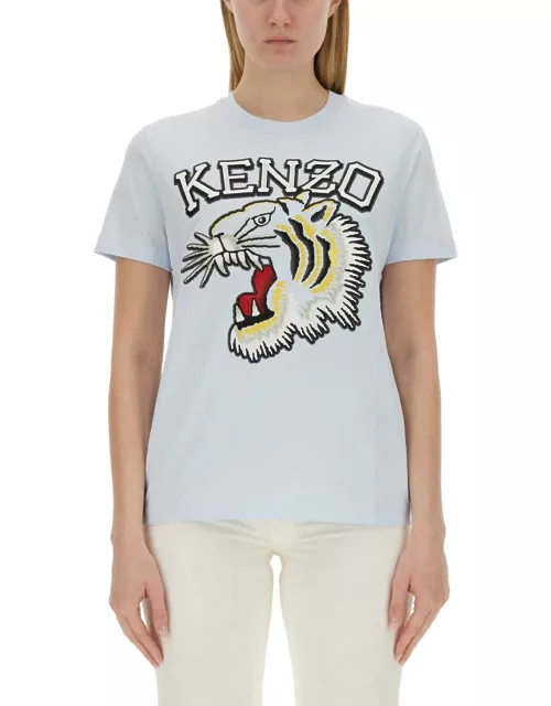 kenzo t-shirt with tiger embroidery