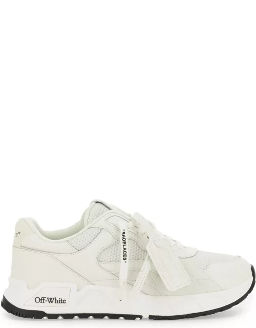 off-white sneaker with logo