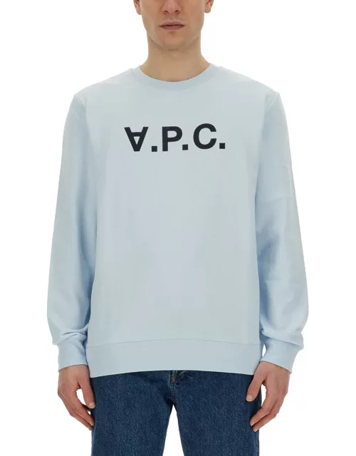 a.p.c. sweatshirt with logo