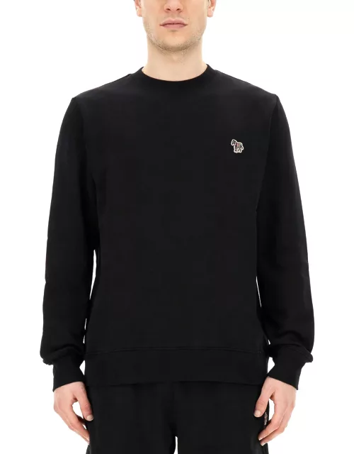 ps by paul smith sweatshirt with zebra embroidery