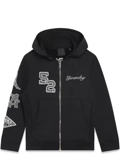 givenchy zipper hoodie