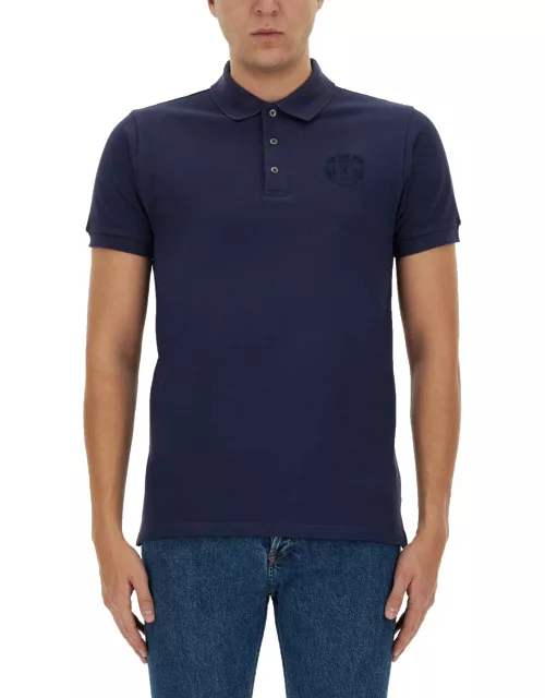 bally polo shirt with embroidery