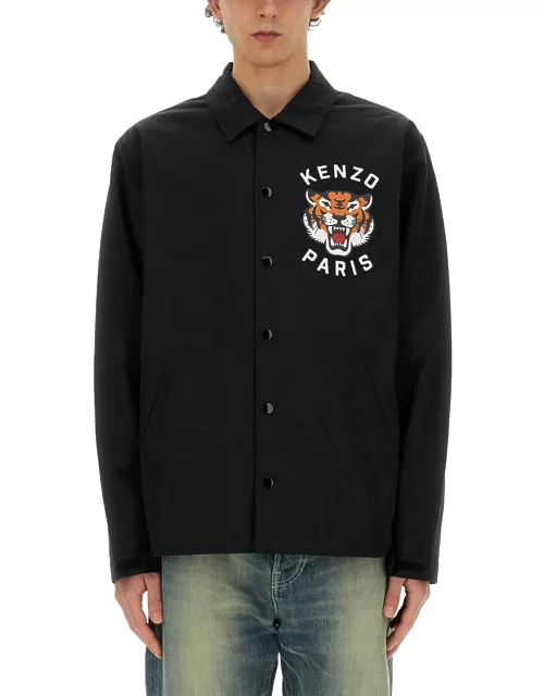 kenzo quilted coach jacket 'kenzo lucky tiger'