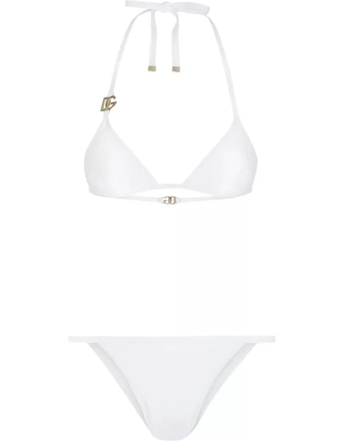 dolce & gabbana logo bikini swimsuit